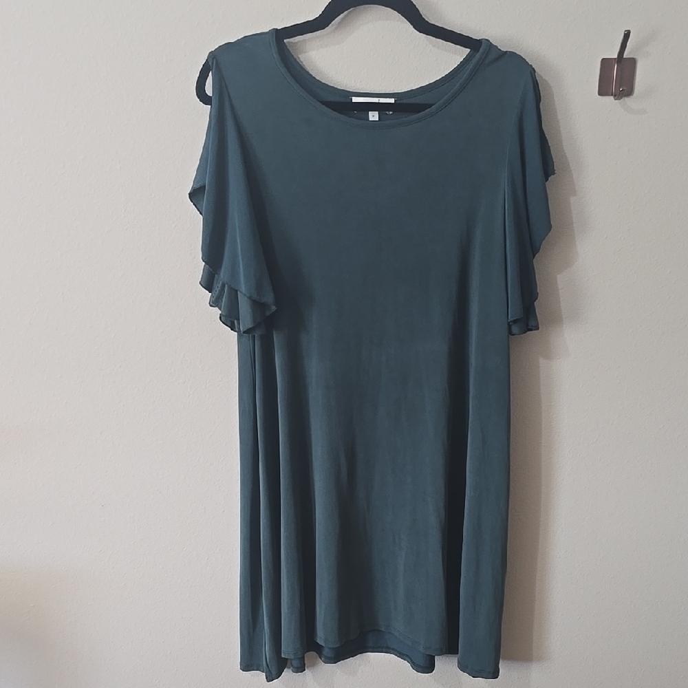 Grace & Lace Dark Teal Dress